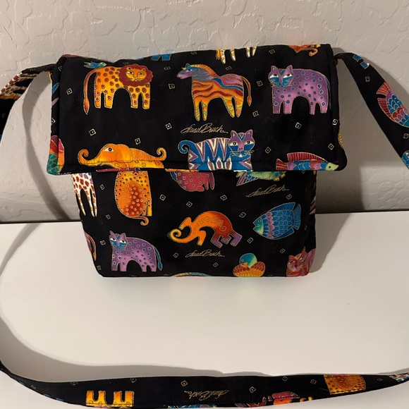 Vintage Laurel Burch Crossbody Bag - Picture 6 of 7